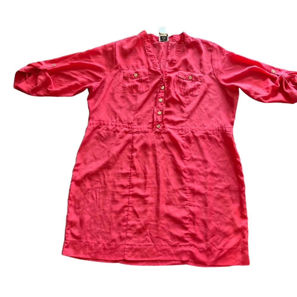 PLUS SIZE yoghurt pink dress
